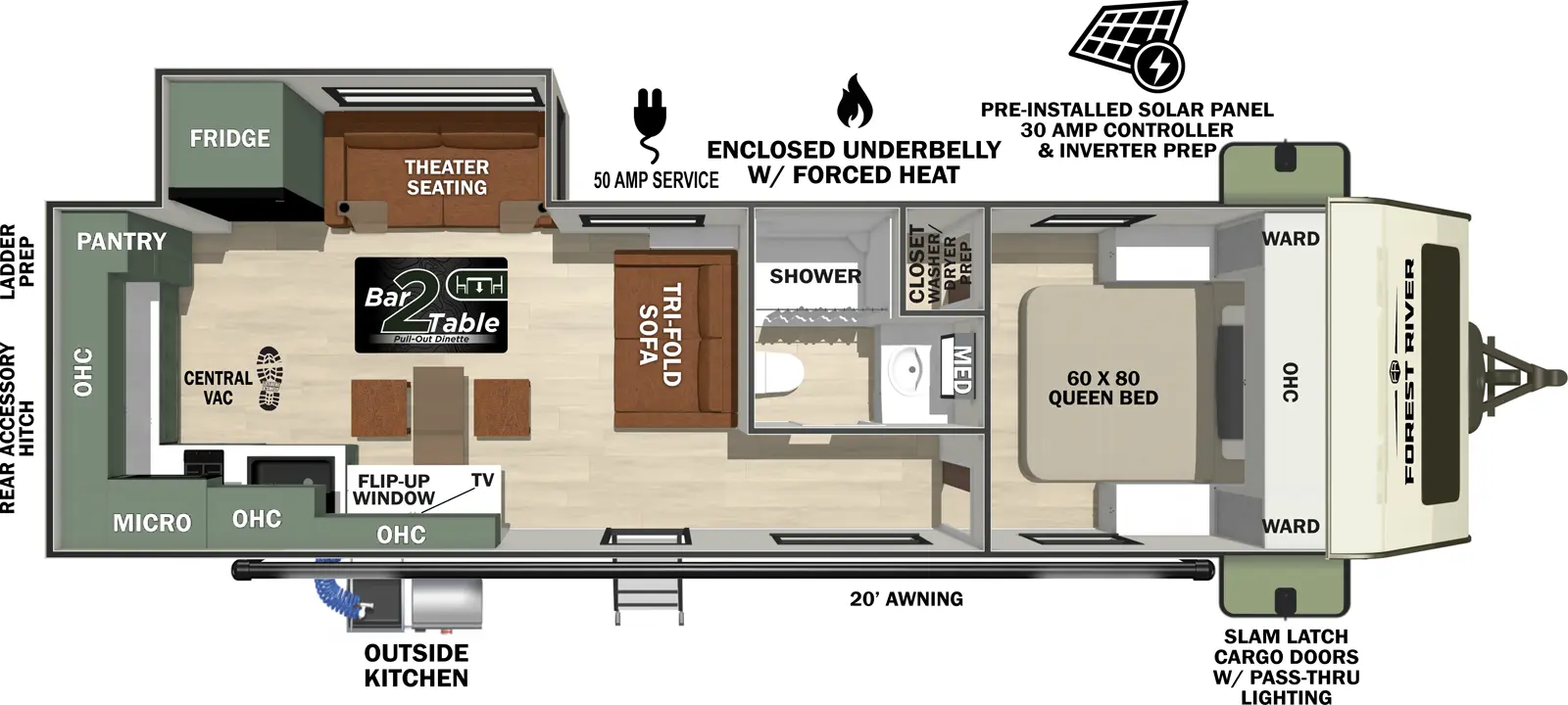 No Boundaries NB20.8 Floorplan